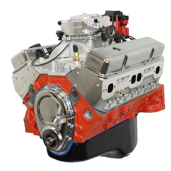 BluePrint Engines Chev 400 Crate Engine Dressed With Sniper 1 System # BP4002CTF