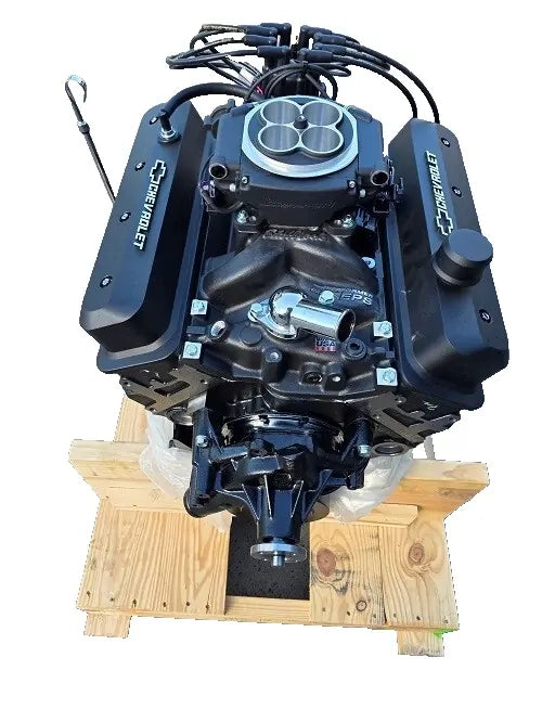 CHEV 350 330HP GM VORTEC 4 BOLT ENGINE WITH SNIPER # CHEV-330-BLK-SNIPER