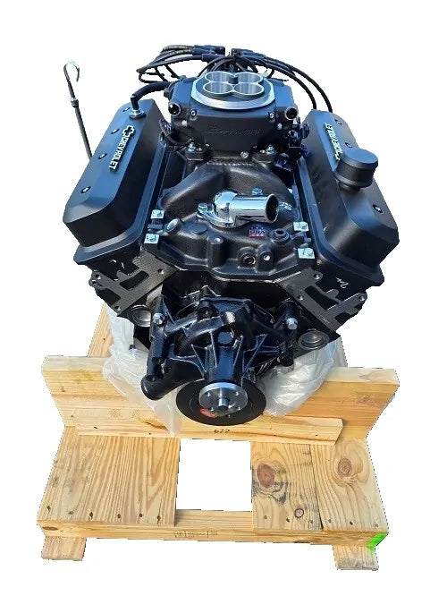 CHEV 350 330HP GM VORTEC 4 BOLT ENGINE WITH SNIPER # CHEV-330-BLK-SNIPER