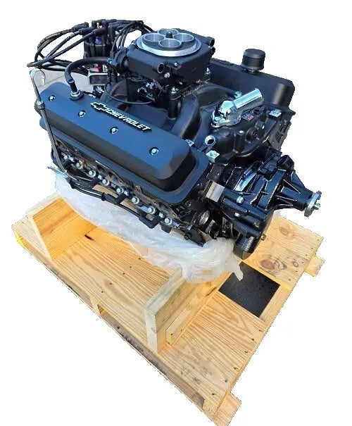 CHEV 350 330HP GM VORTEC 4 BOLT ENGINE WITH SNIPER # CHEV-330-BLK-SNIPER
