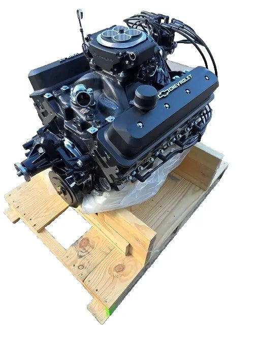 CHEV 350 330HP GM VORTEC 4 BOLT ENGINE WITH SNIPER # CHEV-330-BLK-SNIPER