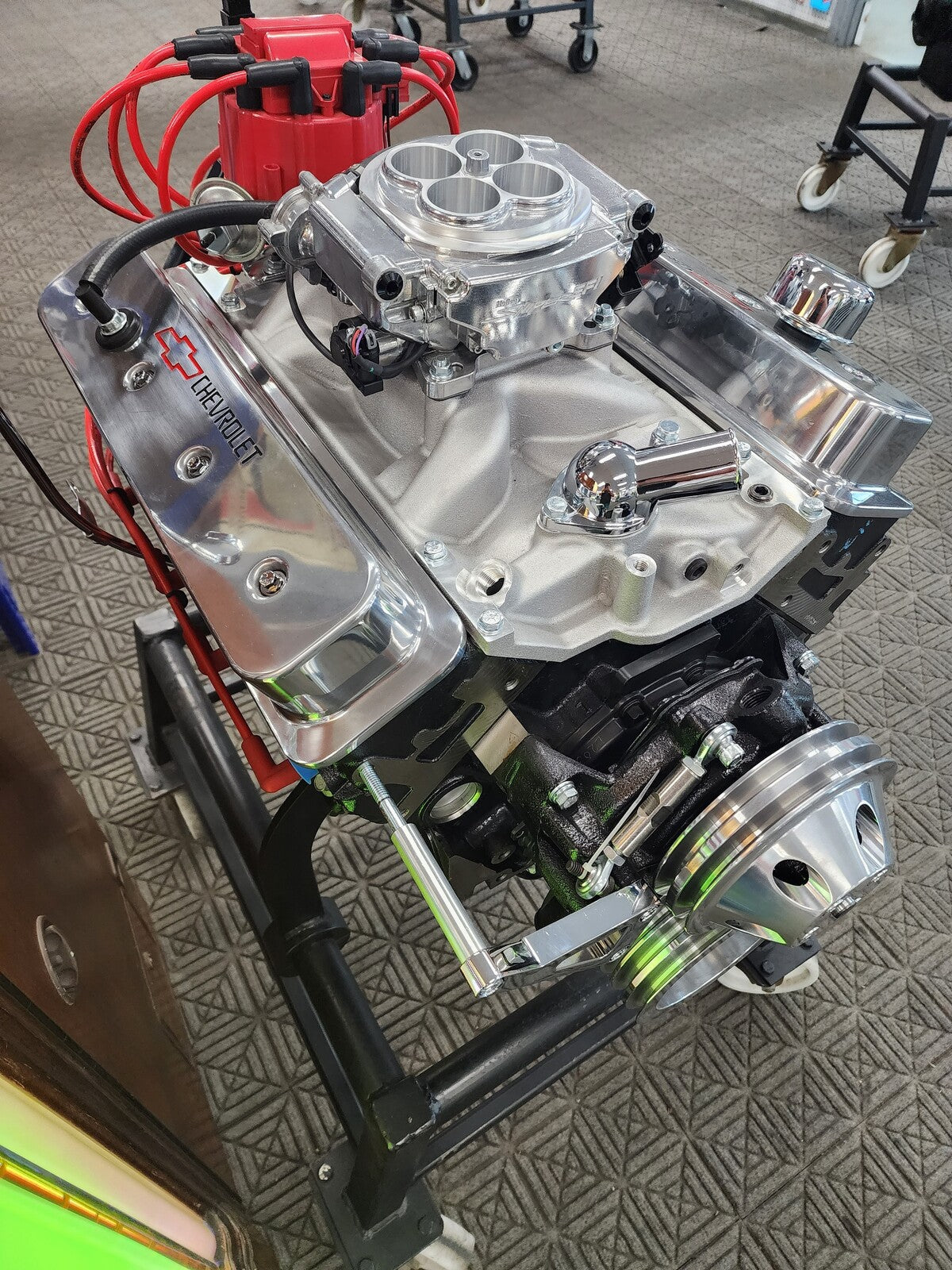 CHEV 350 357HP GM VORTEC SNIPER DRESSED ENGINE # CHEV-357-C-SNIPER