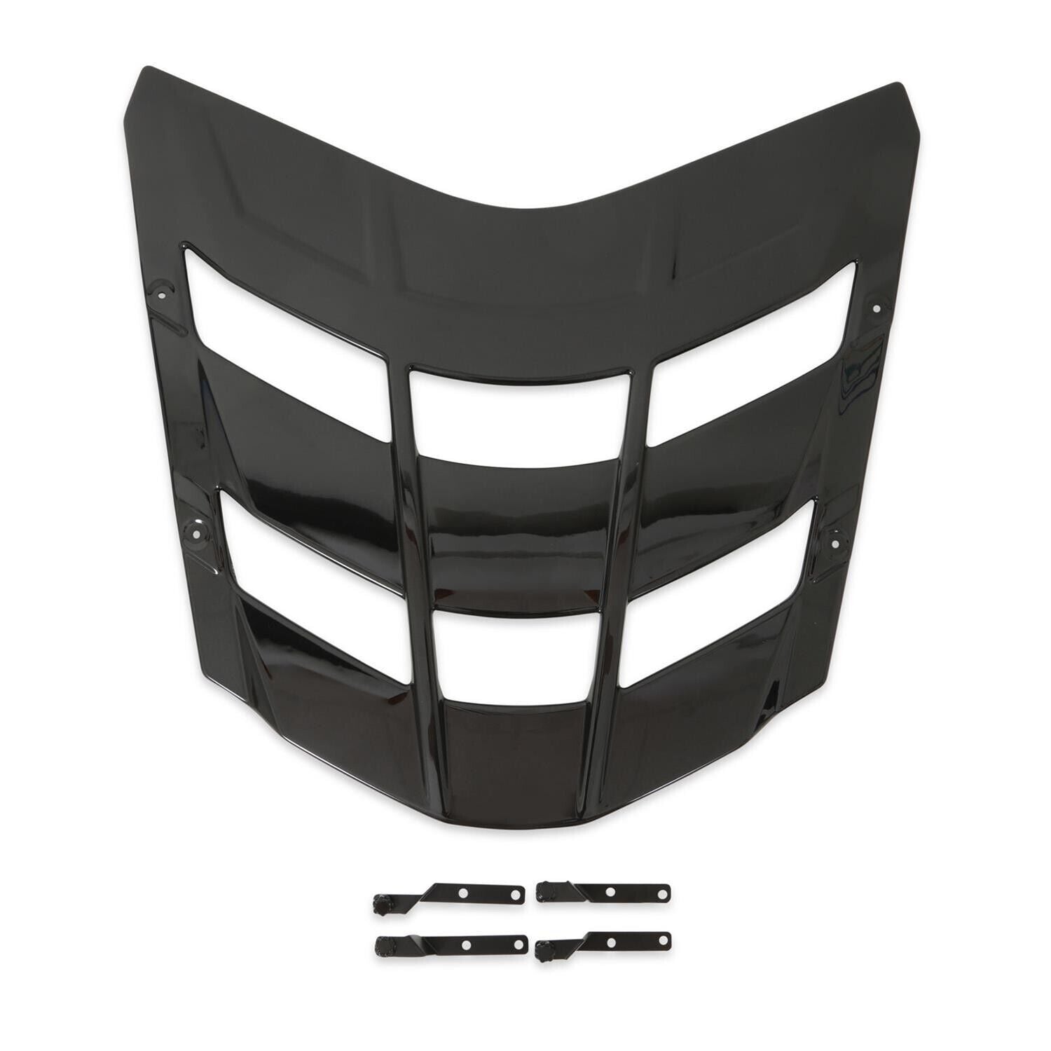 Drake C8 Corvette Rear Window Louver Kit # CV-C8R190006-PACM