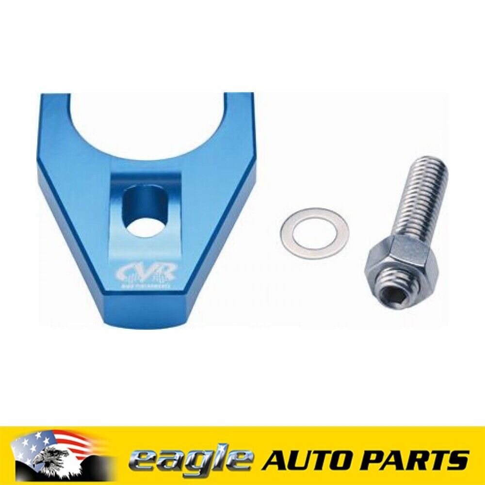 Chev 350 V6 V8 CVR Distributor Hold-Down Bracket # CVRDHB6BL