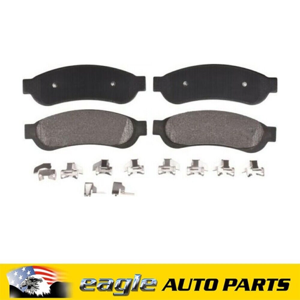 FORD F350 SUPER DUTY DUAL REAR WHEEL REAR DISC BRAKE PADS 2005 - 2008 # D1067MX