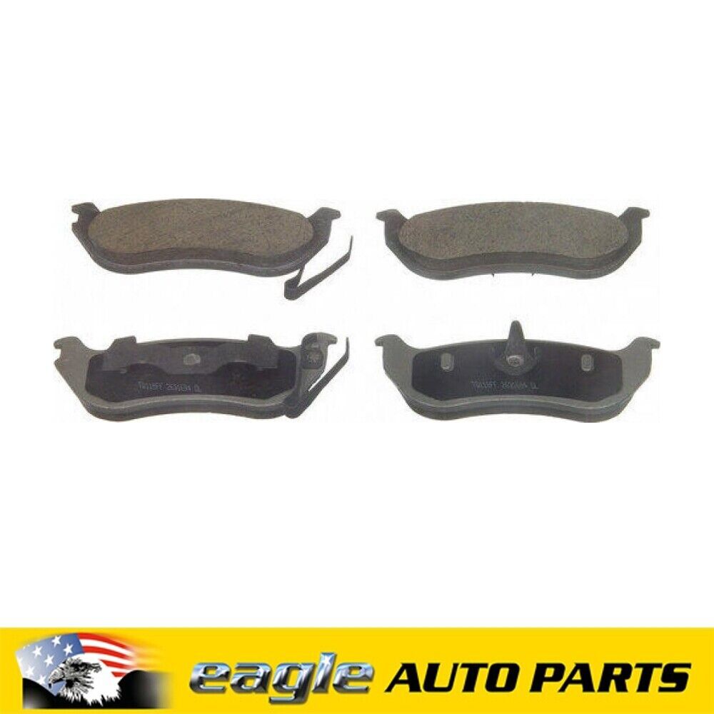 JEEP WRANGLER TJ LIBERTY REAR DISC BRAKE PADS 2003 2004 2005 2006 # D981MX