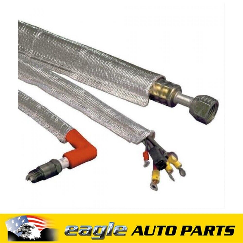 DEI Heat Sheaths Heat Protection Aluminized Sleeving, 3/4 in # DEI-010403
