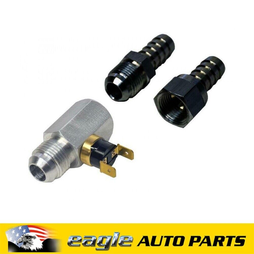 Derale Inline Fan Thermostat 180 Degrees On/165 Degrees Off, Kit # DER-15721