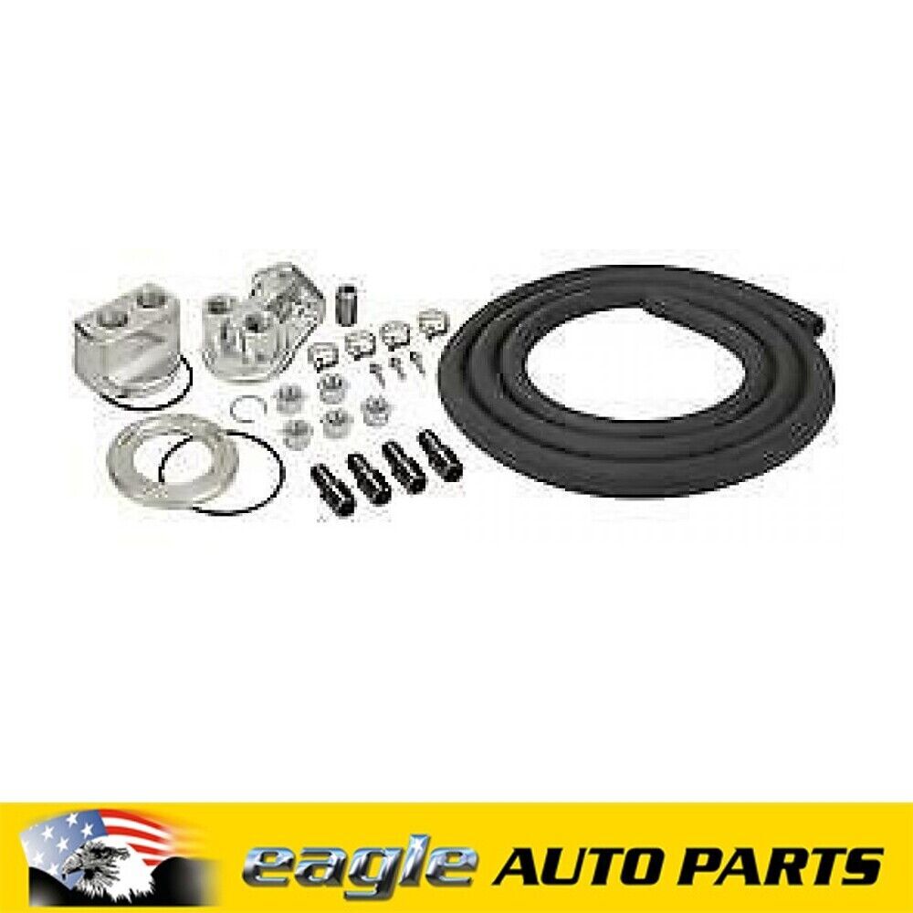 Universal Derale Performance Engine Oil Filter Relocation Kit # DER-15748