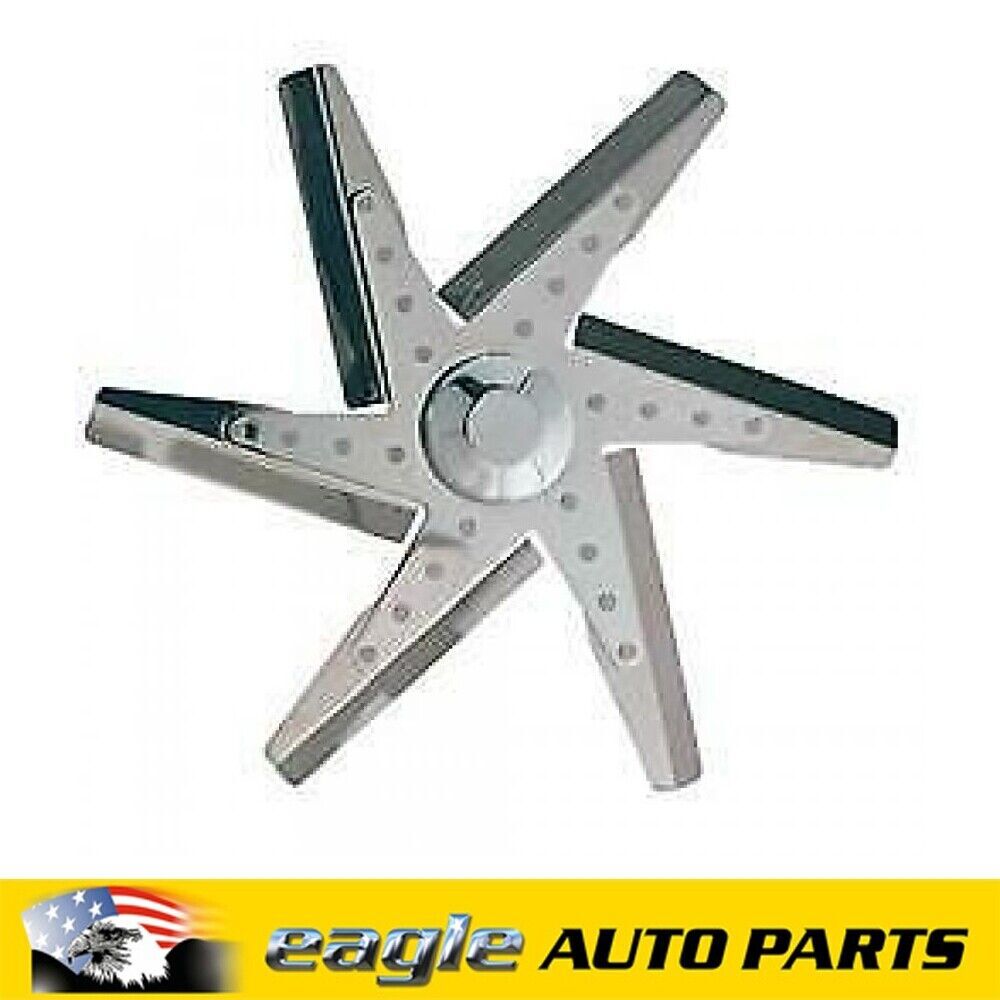 Derale Hi Performance Stainless Steel Flex Fan 17" # DER-19217