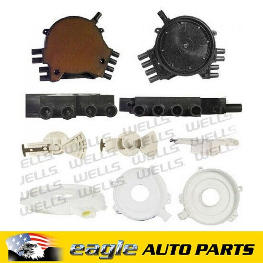 WELLS ELECTRONIC DISTRIBUTOR CAP & ROTOR KIT 1994 - 1997 GM VARIOUS # DR2026