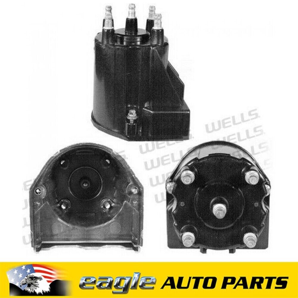 WELLS ELECTRONIC DISTRIBUTOR CAP 4CLY 1985-1993 GM VARIOUS # DR934