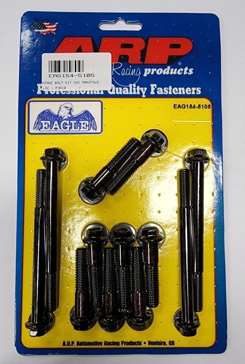 ARP Ford Cleveland 351 V8 With CHI 3V Intake Manifold Bolt Kit # EAG154-5105