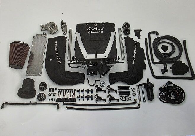 Edelbrock E-Force Chev LS7 Supercharger Assembly # ED15490