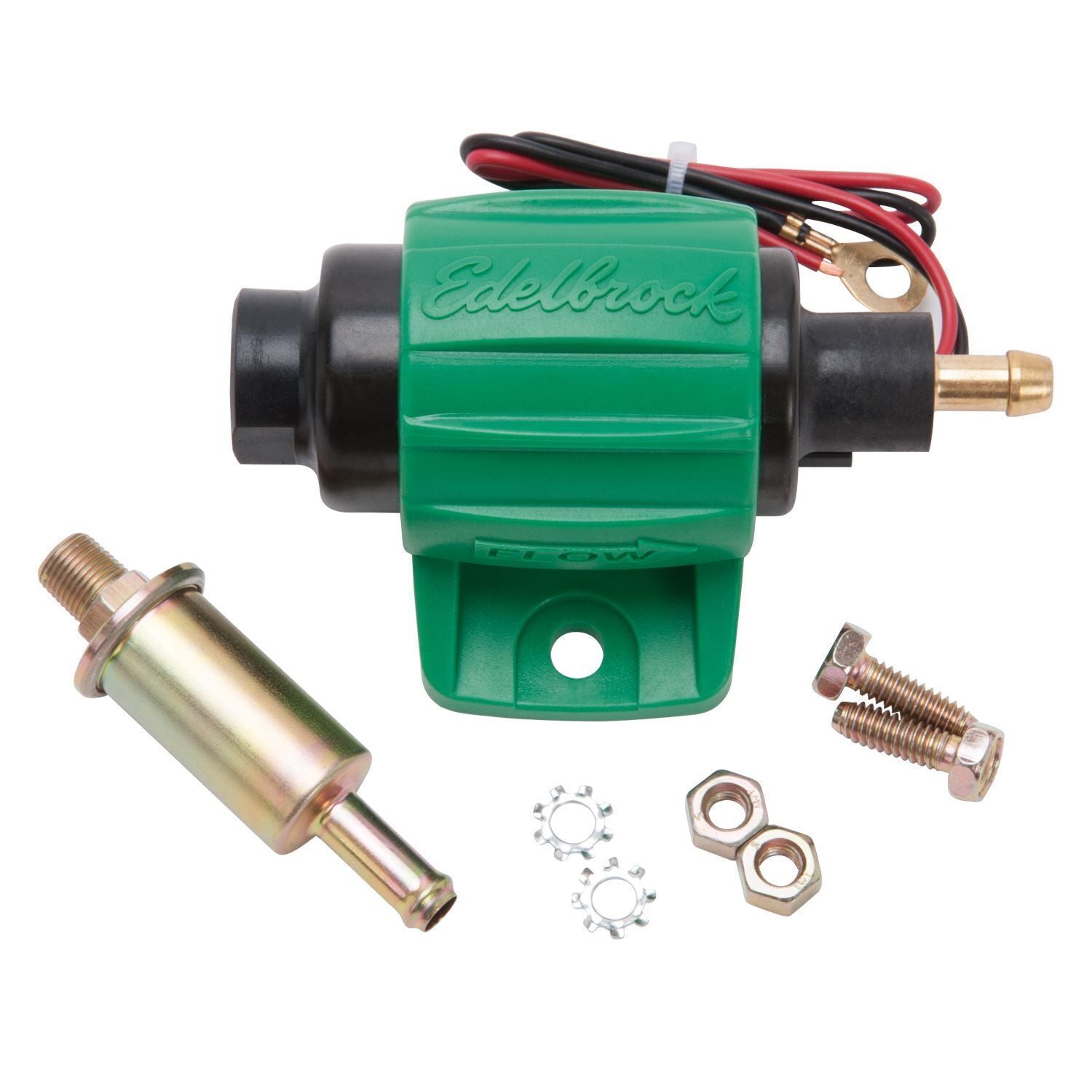 Edelbrock Universal 12V Diesel Electric Fuel Pump 38 gph 4 - 7 psi  # ED17302