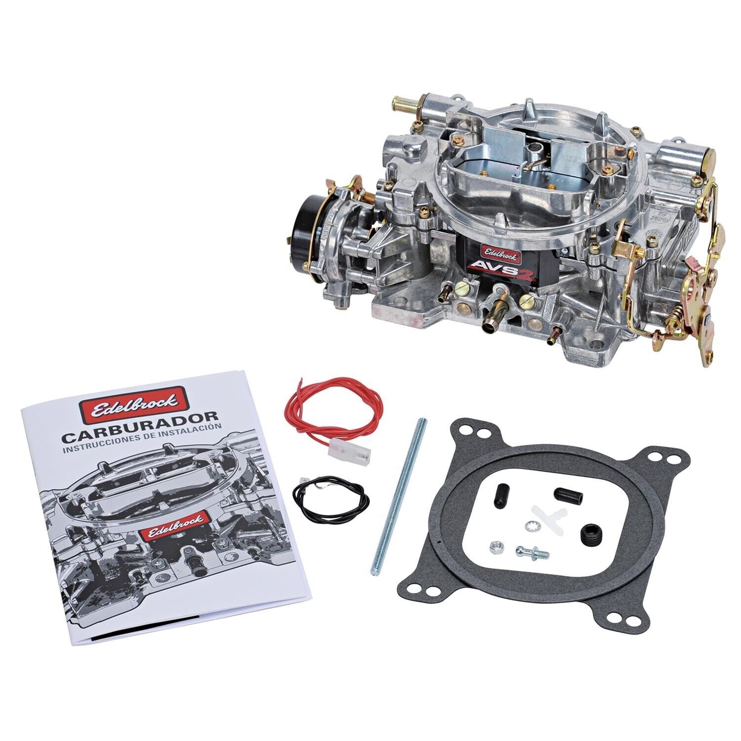 Edelbrock AVS2 Series Carburetor 500cfm 4-Barrel Square Bore Elec Choke # ED1901