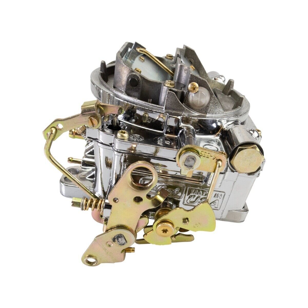 Edelbrock AVS2 Series Carburetor 650cfm Chrome Plasma Coated # ED1906-CP