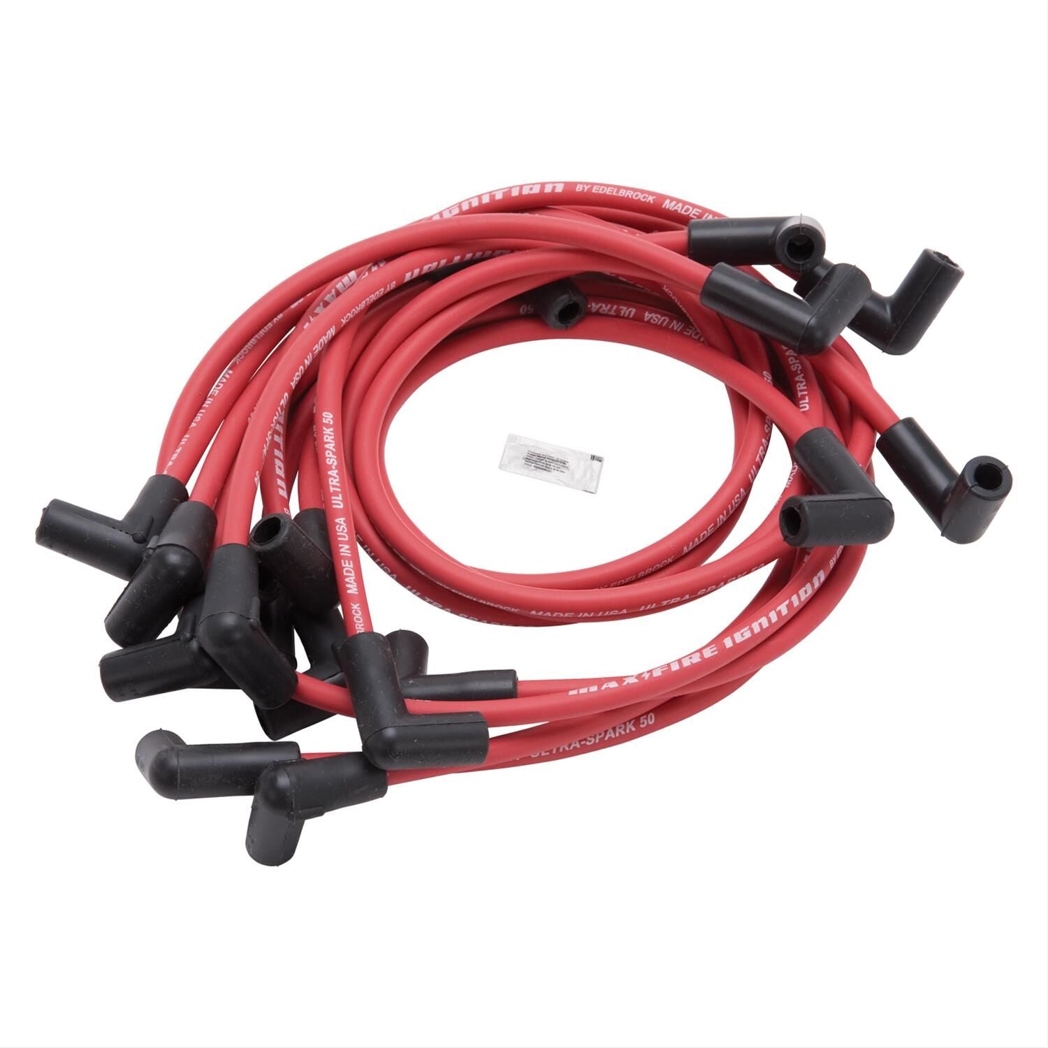 Chev 350 SBC Edelbrock Max-Fire Ultra-Spark 50 Spark Plug Leads # ED22712