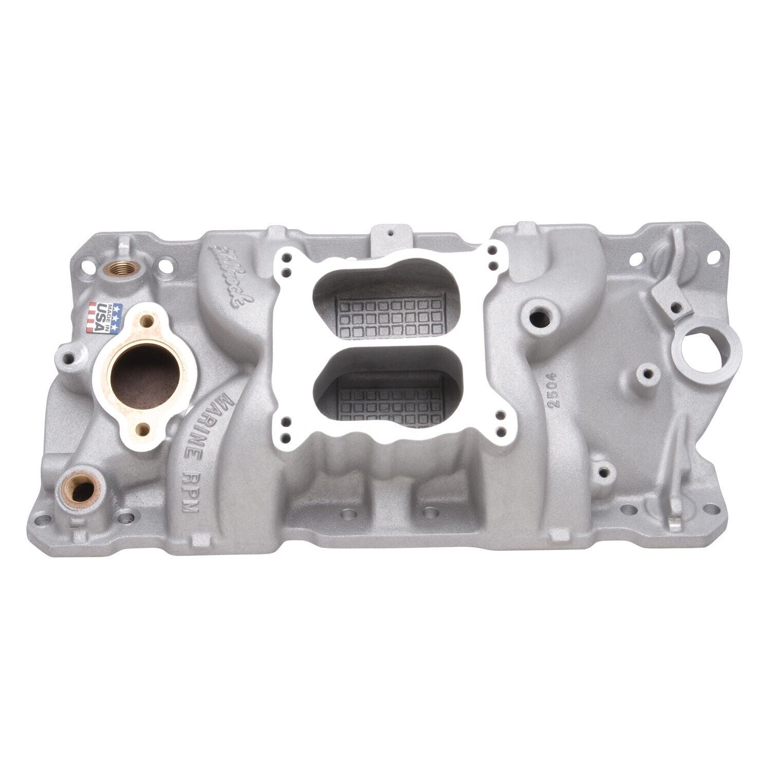 Chev 350 Small Block Edelbrock Performer RPM Marine Intake Manifold # ED2504