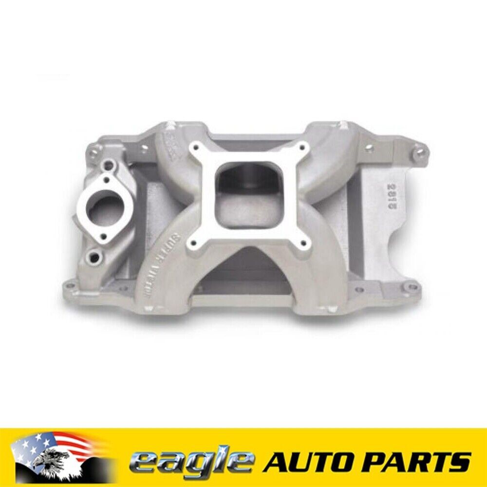 Edelbrock Intake Manifold Single Plane, Aluminum Mopar SB 318 340 360 # ED2815