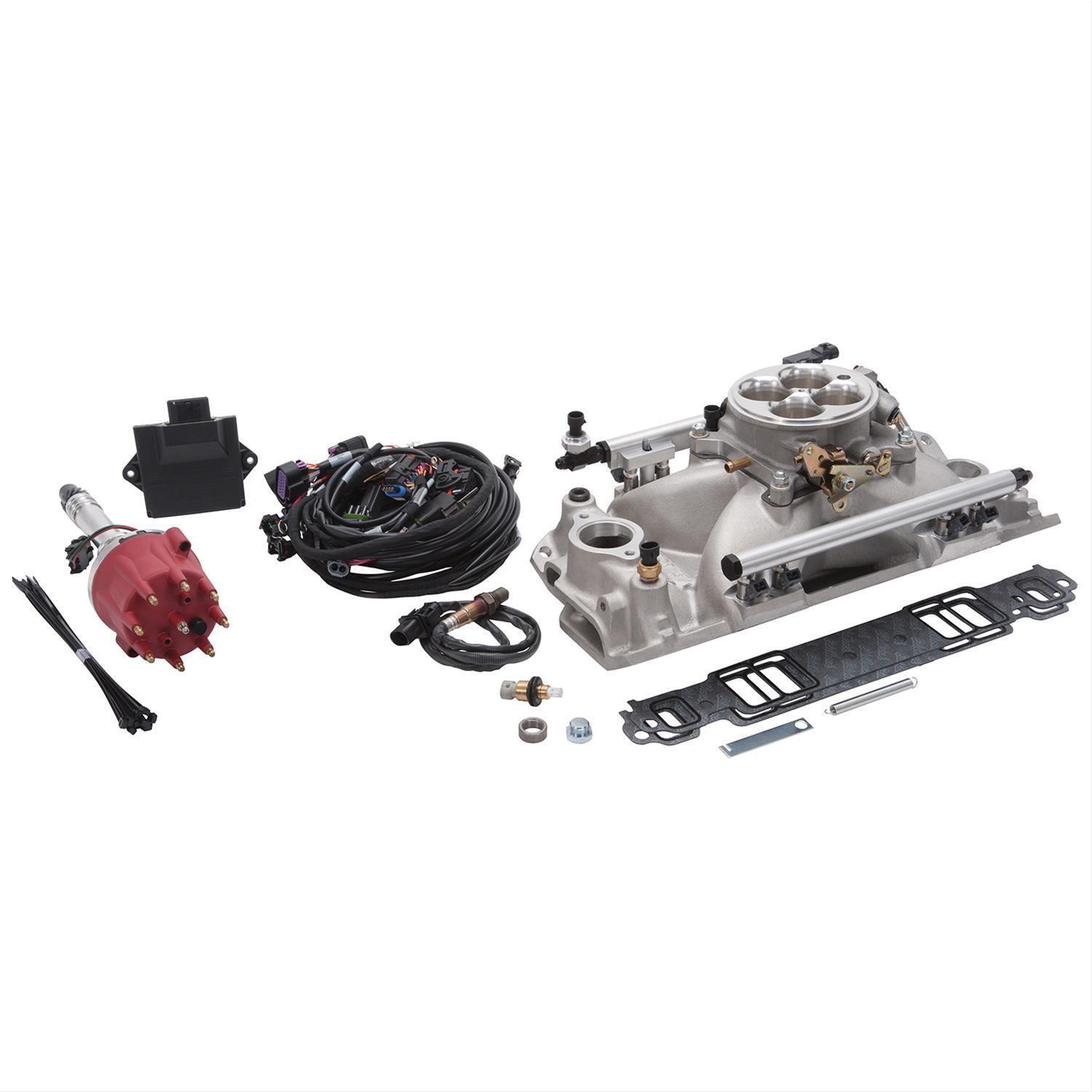 Edelbrock Pro-Flo 4 EFI System Chev 350 Engines Early 550HP # ED35770