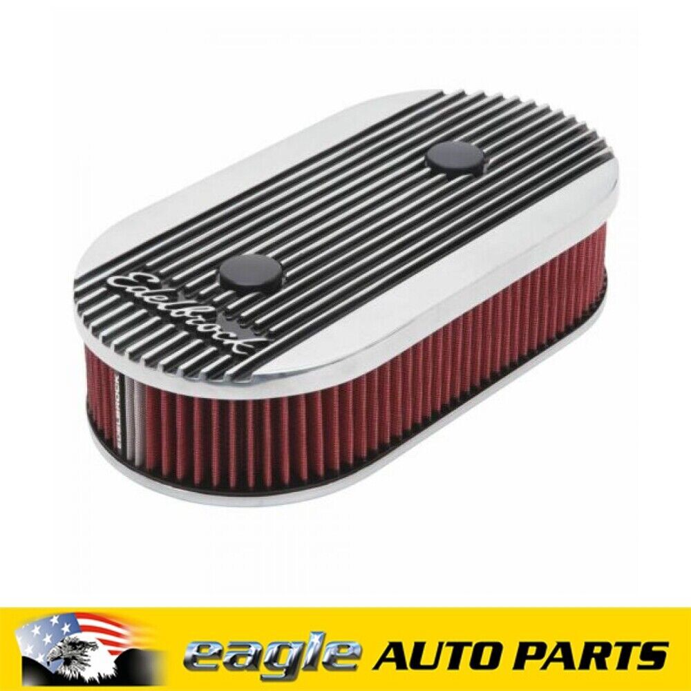 Edelbrock Air Cleaner Assembly, Elite II Series, Oval, Dual Quad # ED4272