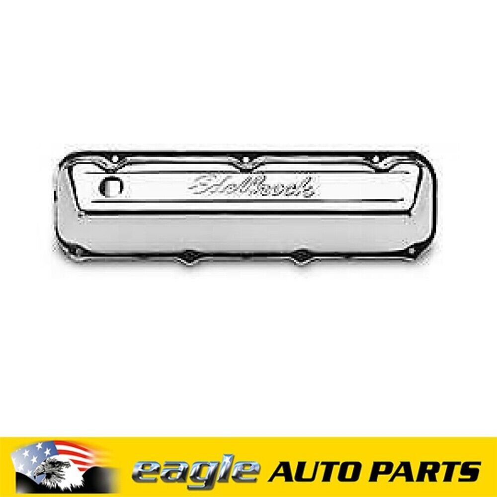 Ford 429 460 Edelbrock Signature Series Chrome Rocker Covers # ED4463