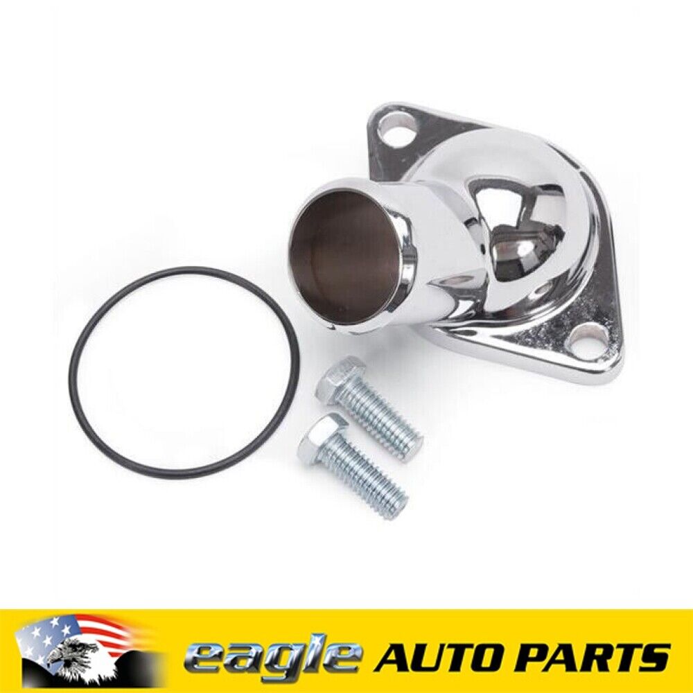 Edelbrock Chev 350 454 V6 Chrome Water Neck # ED4809