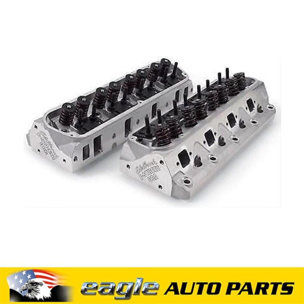 Edelbrock E-Street Cylinder Heads Pair fits Ford 289 302 351 Windsor # ED5023