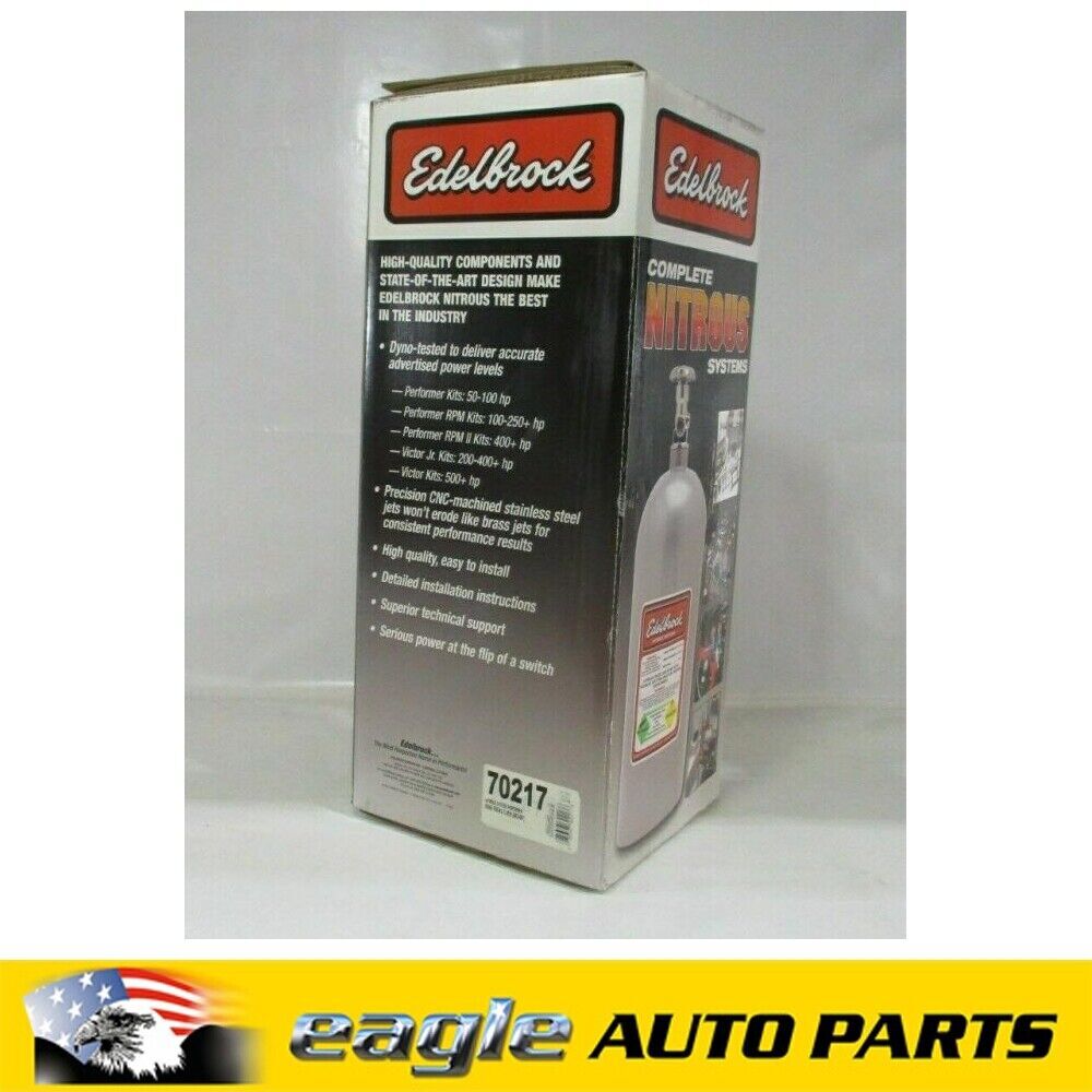 Chrysler 300C Hemi 5.7L V8 Edelbrock Complete NOS System Kit  # ED70217