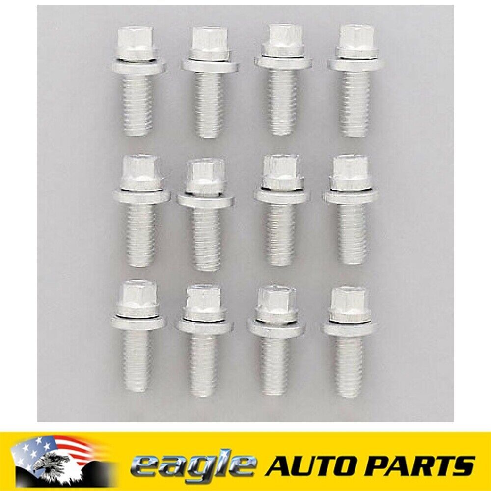 Chev 283 327 350 Small Block Engines Edelbrock Intake Manifold Bolt Kit # ED8504