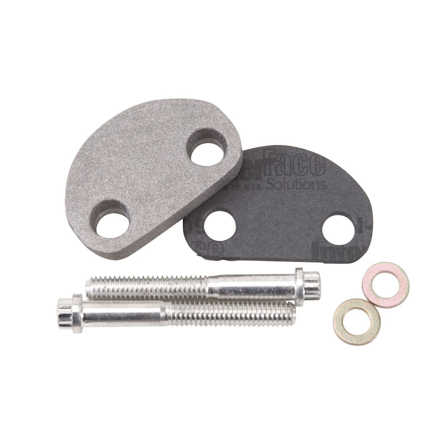 Edelbrock Choke Block-Off Plate Ford 351 Windsor, 351 Cleveland # ED8981