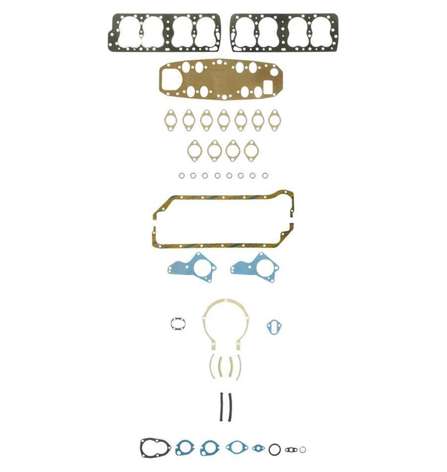 Ford 239 Flathead V8 Fel-Pro Engine Gasket Kit 1949 - 1953 # FS7525B