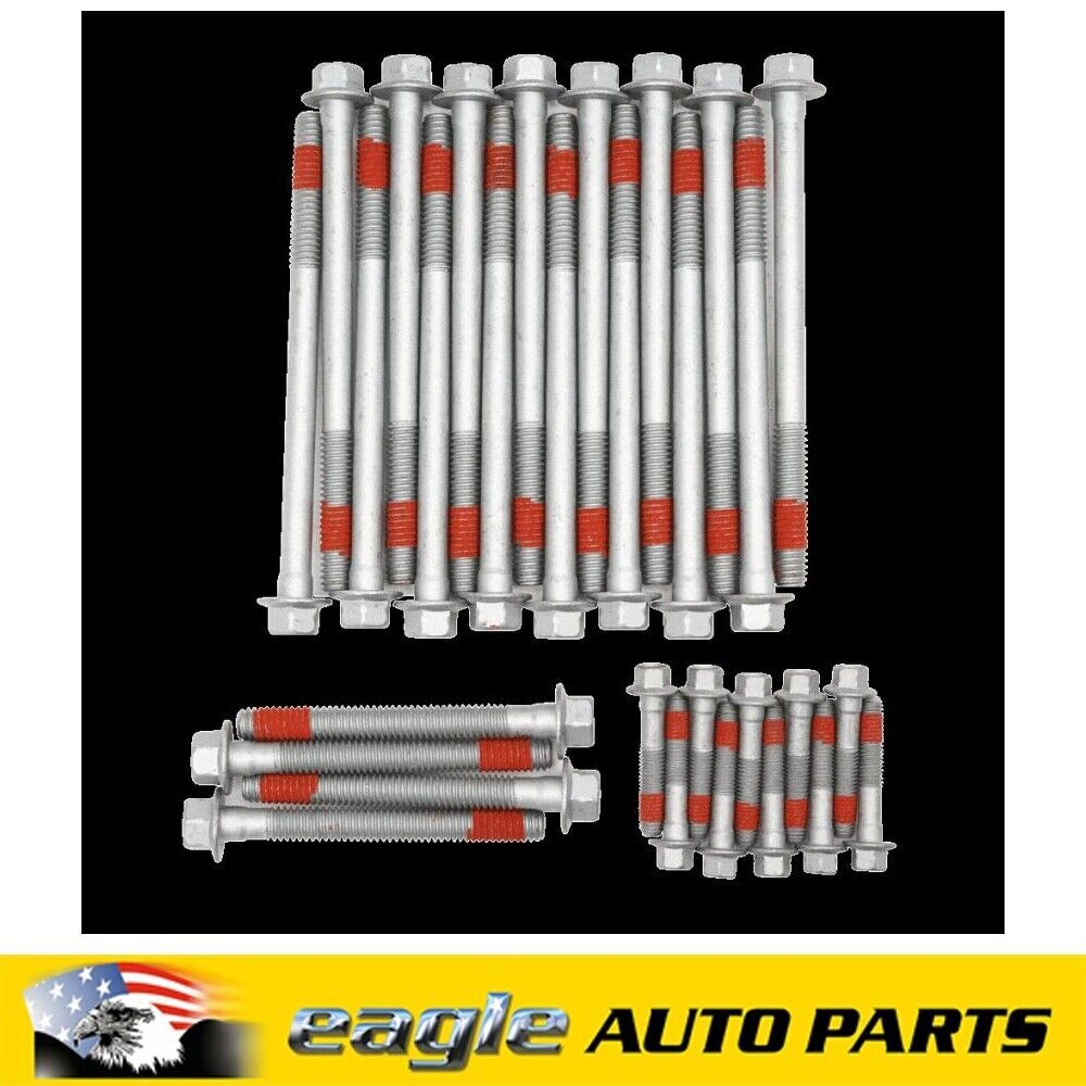 Holden Chev LS1 5.7L 1999 - 2003 Complete Replacement Head Bolt Set # HB349NA