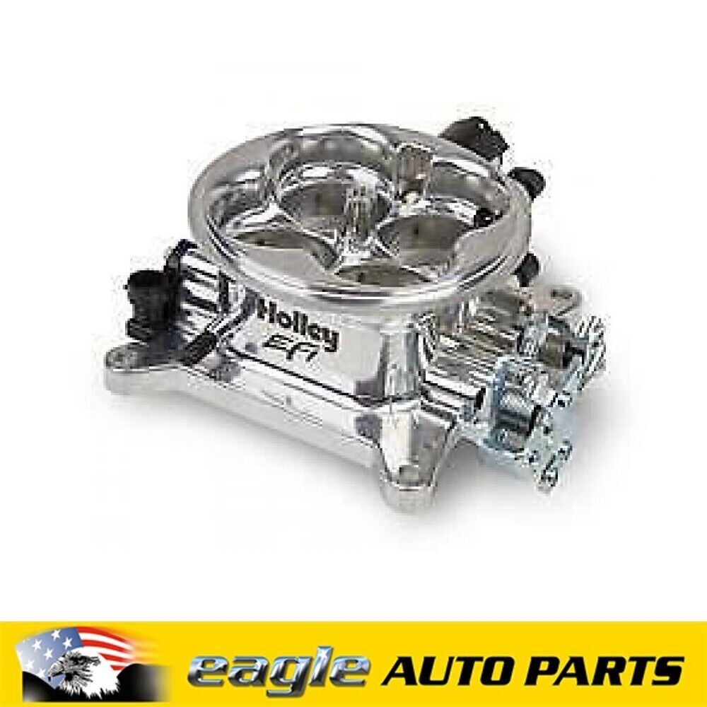 Holley Universal 4-Barrel 1000 CFM 4150 Flange Throttle Body Polished HO112-588