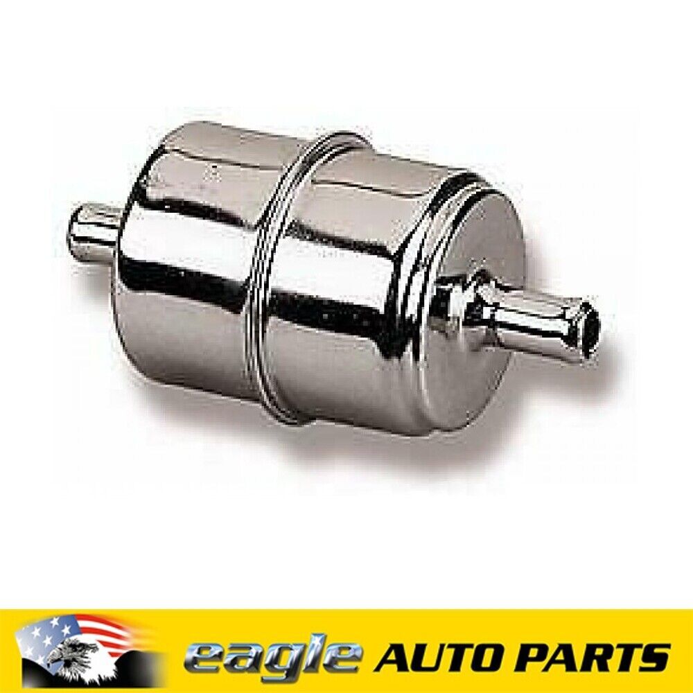 Holley Chrome Inline Fuel Filters # HO162-523