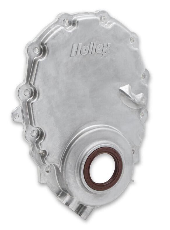 Holley Chev 350 Vortec Cast Aluminum Timing Cover # HO21-152