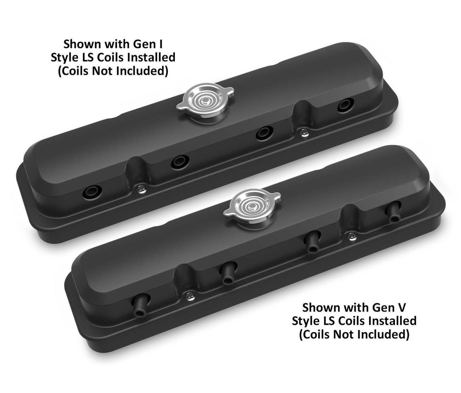 Holley Chev LS Pontiac Style Rocker Covers # HO241-192
