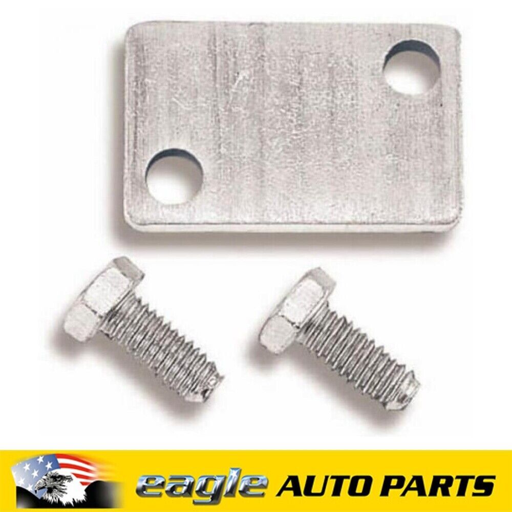 Chev 350 Small Block Intake Manifold Choke Block Off Plate # HO301-20