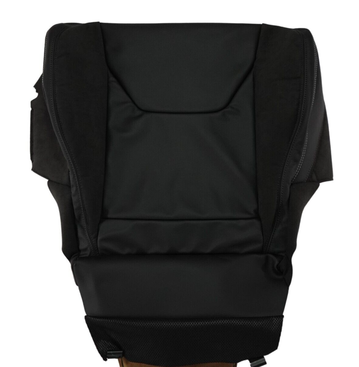 HSV VF CLUBSPORT R8 SEDAN & WAGON R/H FRONT SEAT BASE COVER JET BLACK LEATHER