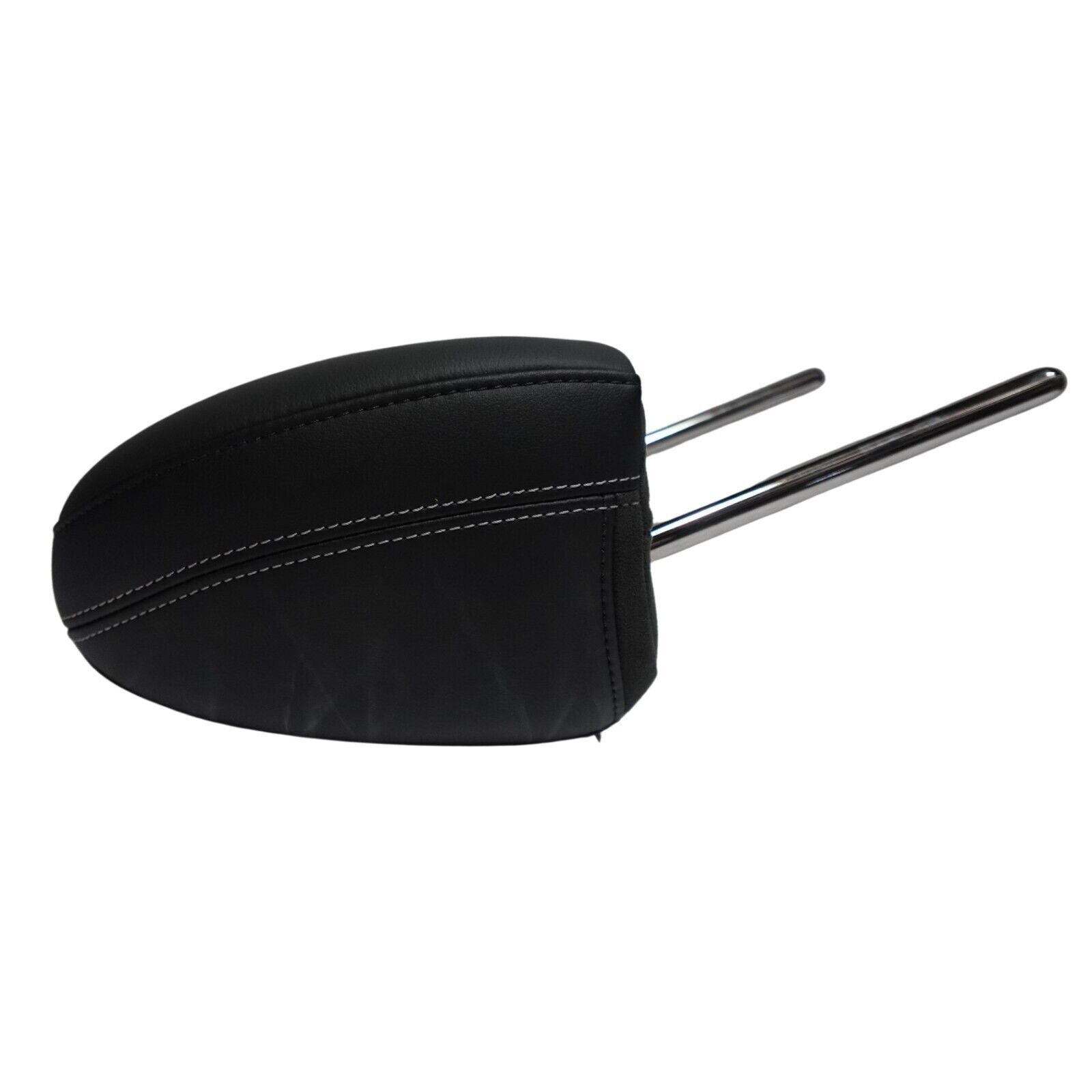 HSV CLUBSPORT VF FRONT SEAT HEADREST LEATHER JET BLACK / TITANIUM STITCHING