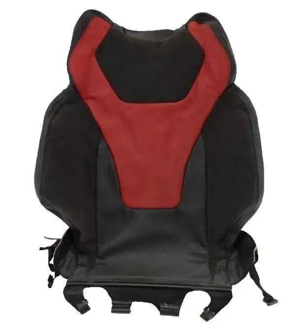 HSV VF GTS LEFT HAND SIDE FRONT SEAT BACK TRIM COVER RED CURRY LEATHER GENUINE