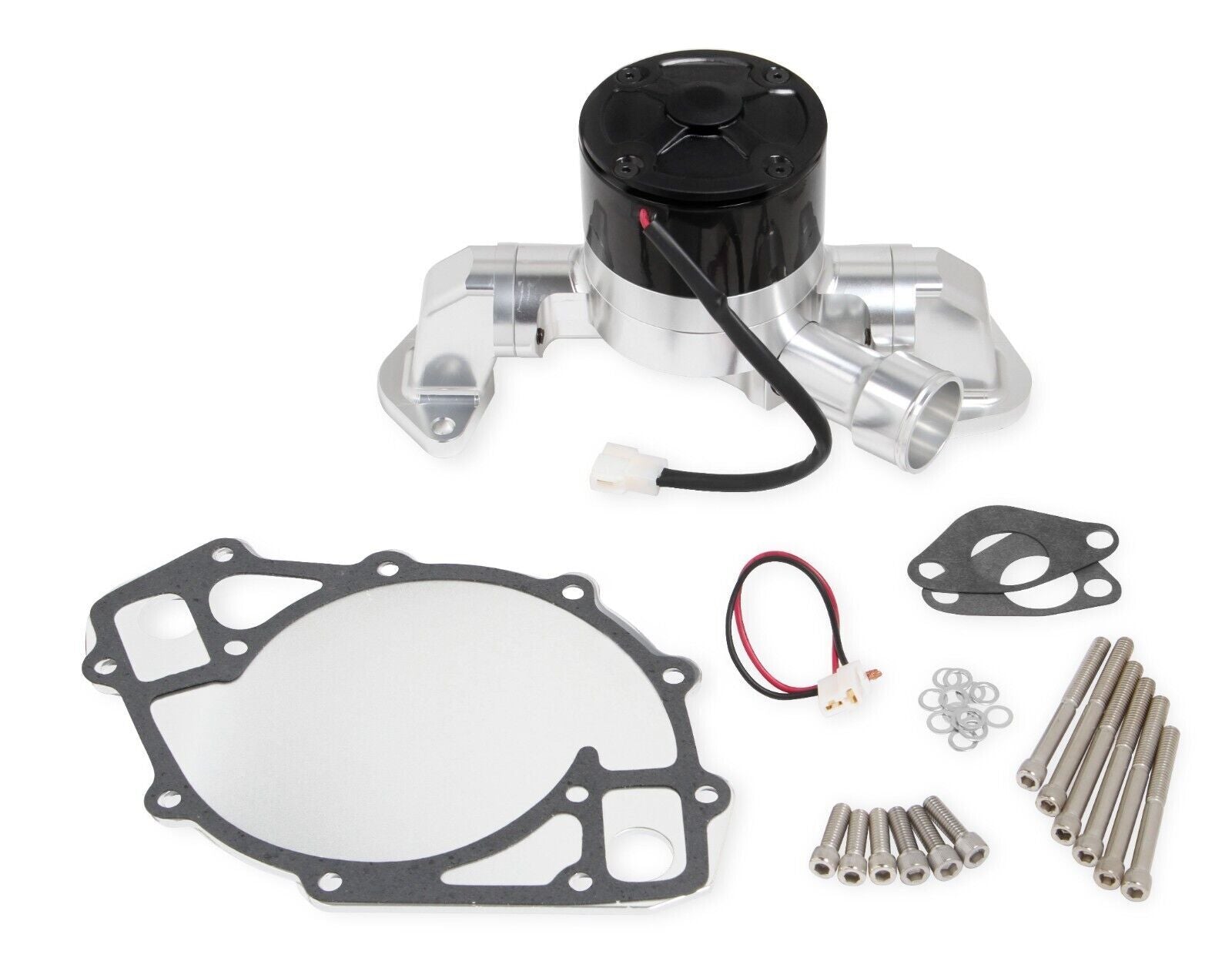 FORD 429 460 MR. GASKET ELECTRIC WATER PUMP 35 GPM POLISHED # MG7026PG