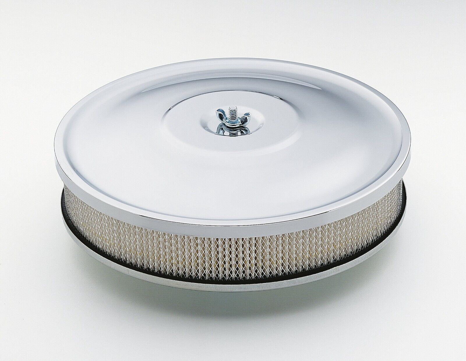 MR. GASKET CHROME AIR CLEANER ASSEMBLY  10" X 2" # MG9791