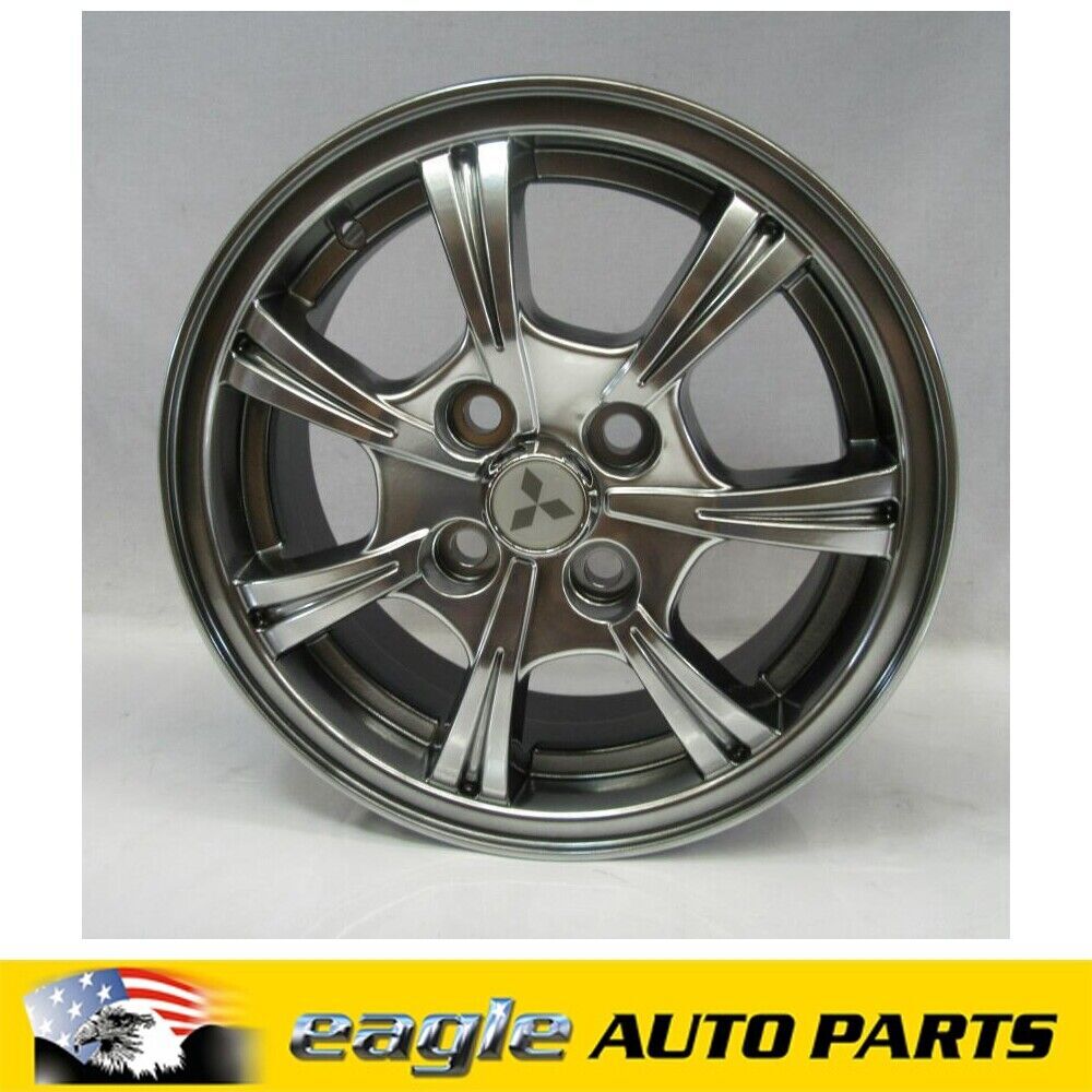 MITSUBISHI RG COLT 5DR ES HATCH 14" X 5.5" ALLOY MAG WHEEL 2006 - 08 # MR934904