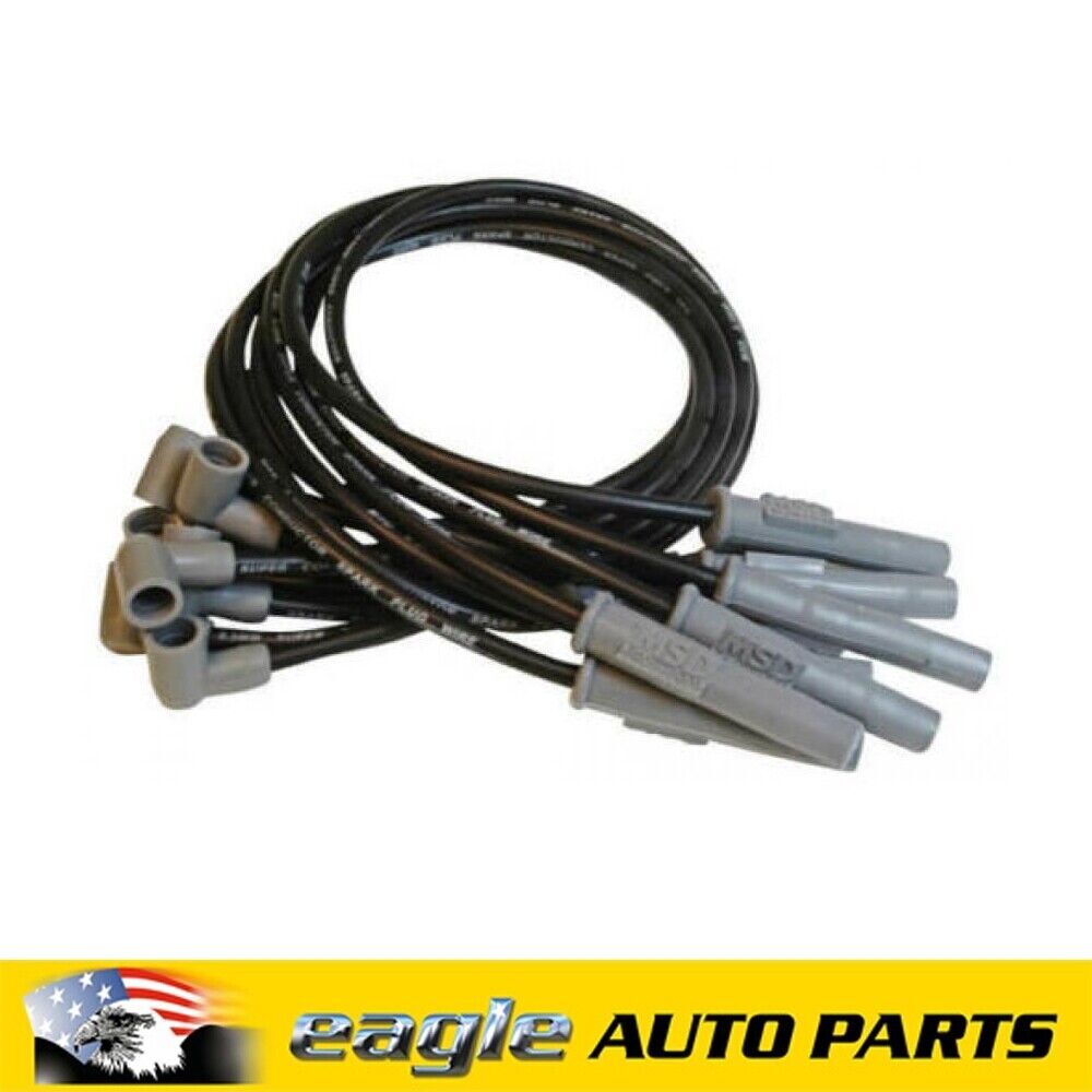 Ford 351 Cleveland MSD 8.5mm Spark Plug Spiral Core Black # MSD31383