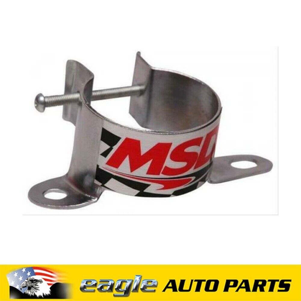 MSD Universal Round Style Vertical Mount Chrome Coil Bracket  # MSD82131