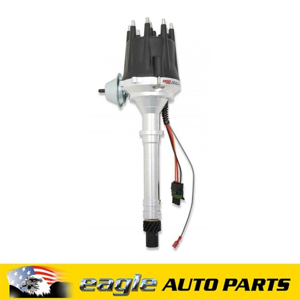 Chev 283 307 327 350 427 454 Ready-To-Run MSD Black Cap Distributor # MSD83605