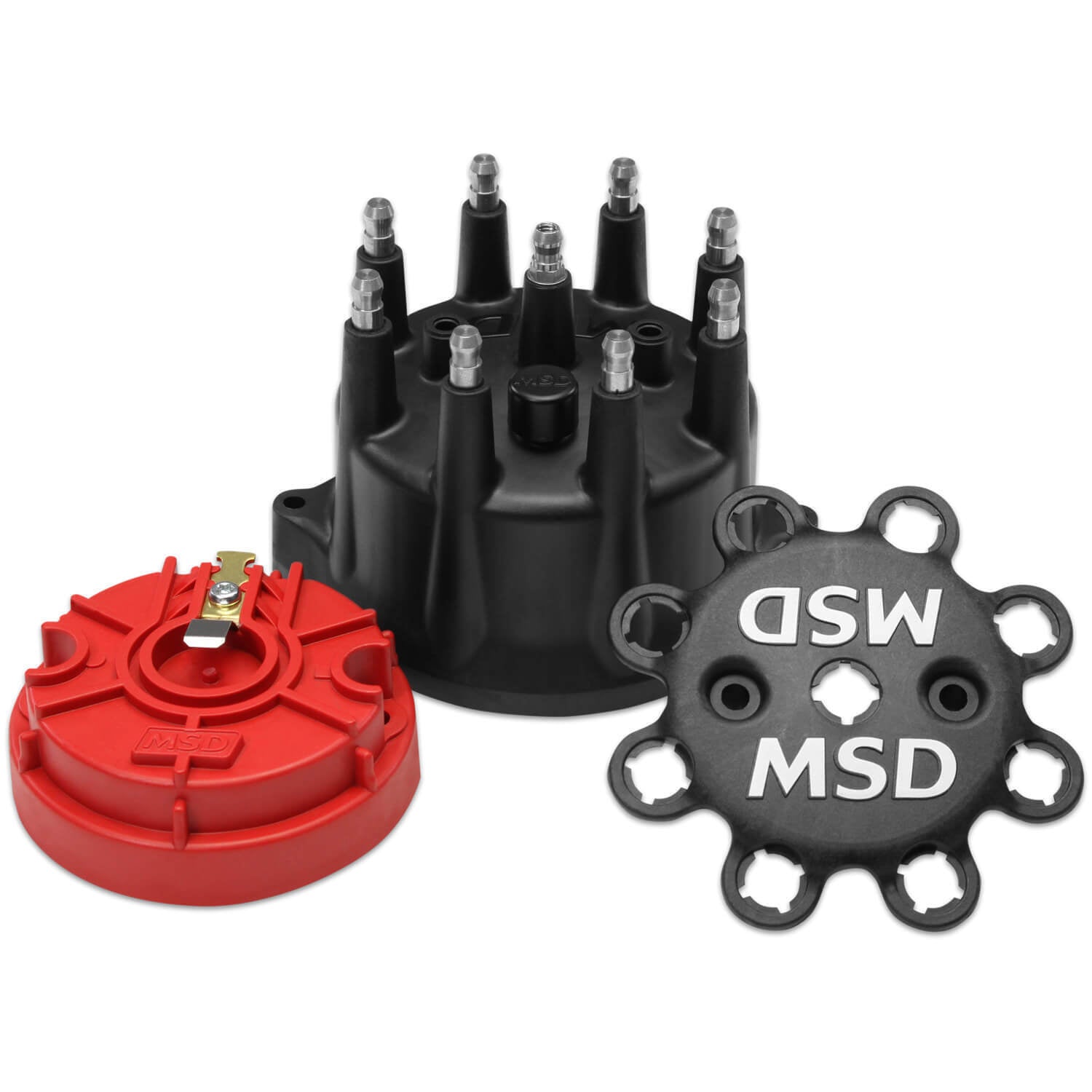 MSD Distributor Black Small Diameter Cap and Rotor Kit # MSD84317