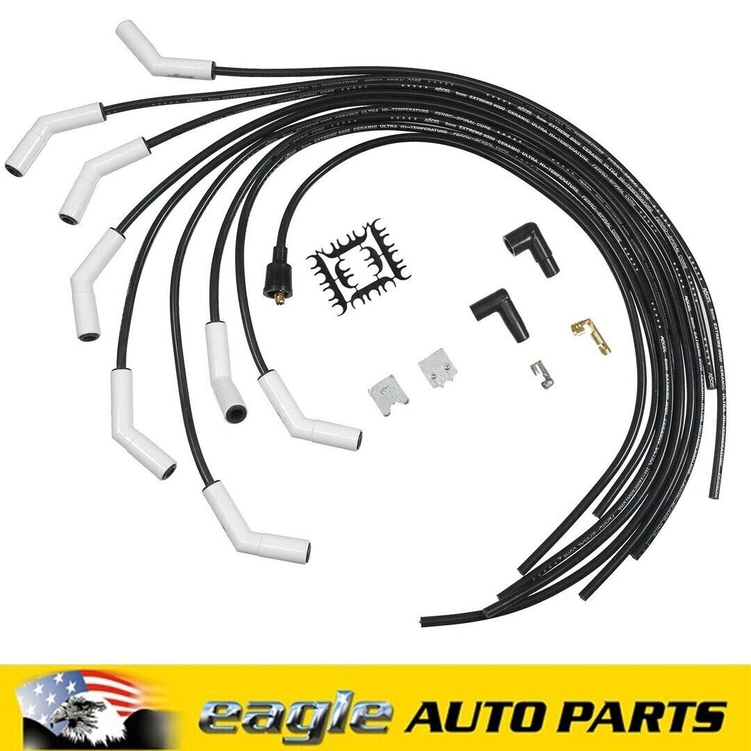 ACCEL Extreme 9000 Ceramic Spark Plug Wire Set Universal 1350 # ACC-9002C